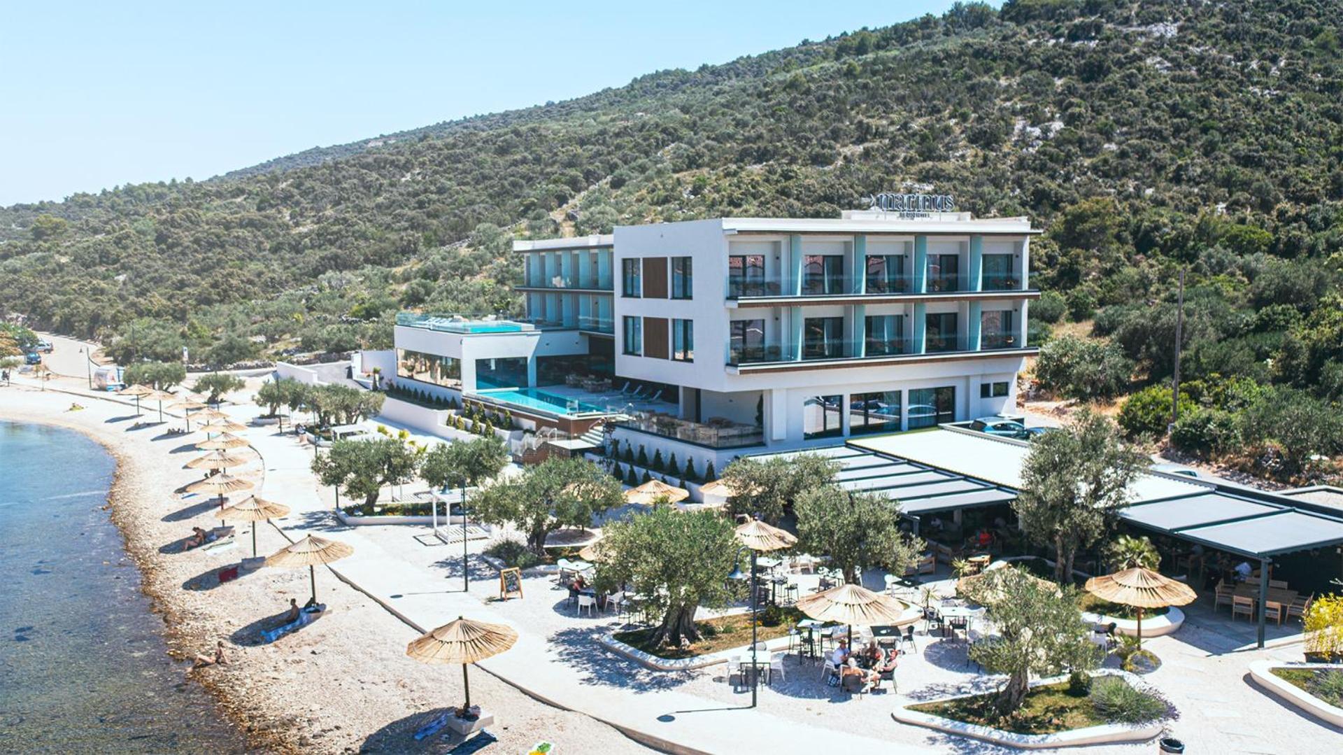 Marinus Beach Hotel マリナ エクステリア 写真